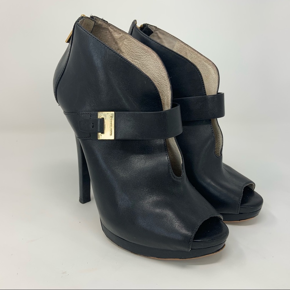 Michael Michael Kors Gulianna Peep Toe booties - Picture 1 of 8